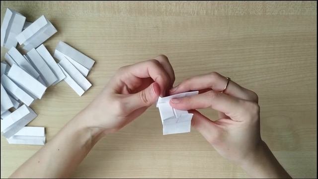 Оригами из бумаги, меняющее картинки