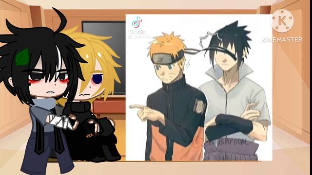 Sasuke and Naruto react to Sasunaru • Pt 1/? • Gacha Club • BL