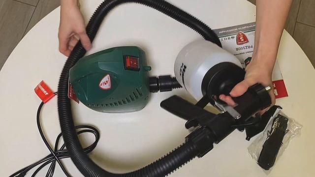 Бюджетный КРАСКОПУЛЬТ с внешним компрессором для кондитера✵ Велюрим Торт ✵ Hammer Flex PRZ500B ✵