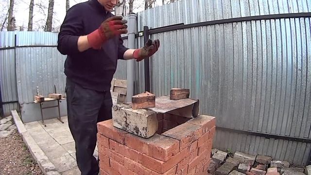 Тандыр для шашлыка из кирпича. отзыв о тандыре из строительного кирпича год спустя .