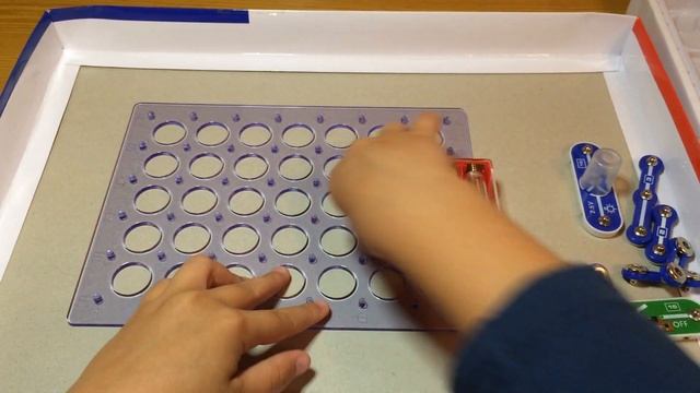 Конструктор "Знаток". Схема "Лампа".