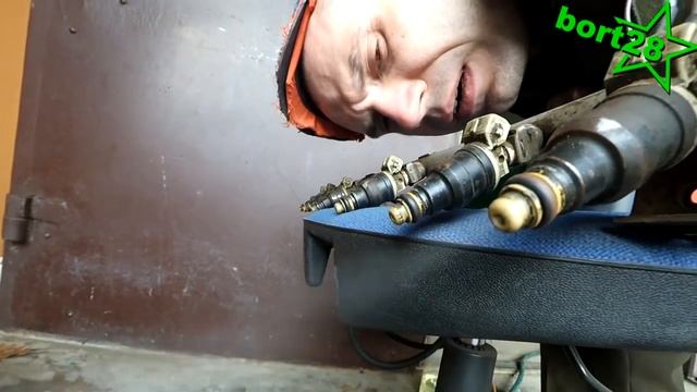как промыть топливные форсунки