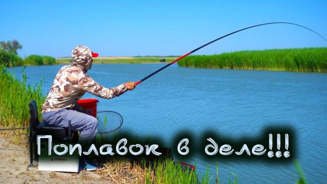 Поплавок в деле. МНОГО РЫБЫ и поклёвок!
