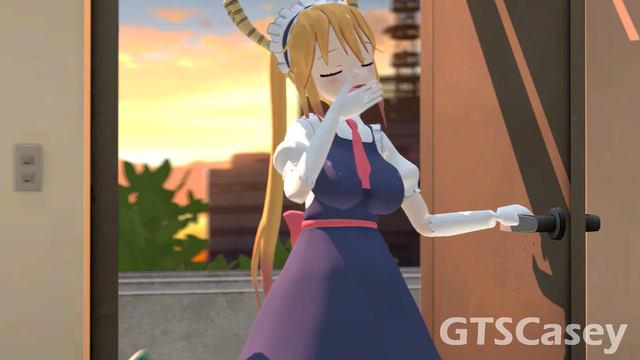Lucoa Giantess Room Growth! (Miss Kobayashi's Dragon Maid Animation)