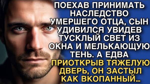 ПОЕХАВ ПРИНИМАТЬ НАСЛЕДСТВО УМЕРШЕГО ОТЦА, СЫН УДИВИЛСЯ УВИДЕВ ТУСКЛЫЙ СВЕТ ИЗ ОКНА…