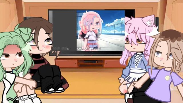 РЕАКЦИЯ УЛЕЙ НА ВИДЕО ИЗ ЮТУБА ПО УЛЕЙ Gacha Nox