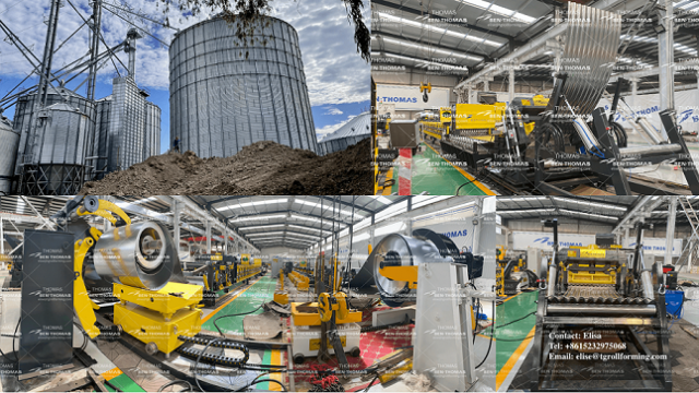 Оборудование для производства зерновых бункеров промышленного назначения