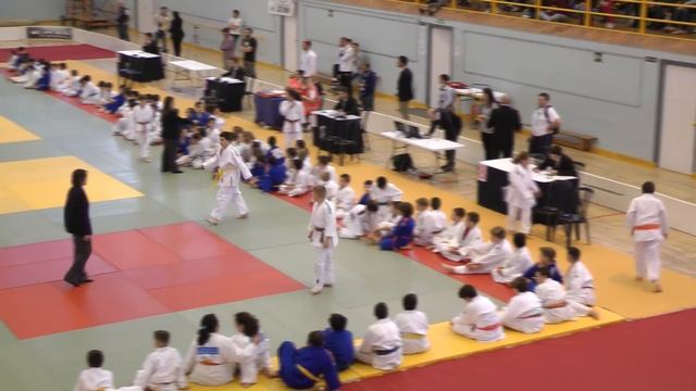 Детский чемпионат по дзюдо.  Children's tournament on judo
