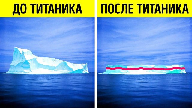 Что случилось с айсбергом и другие факты о Титанике