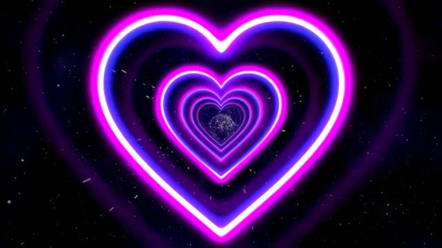 Neon Lights | heart | background video | love | сердечки фон | ФутаЖОР