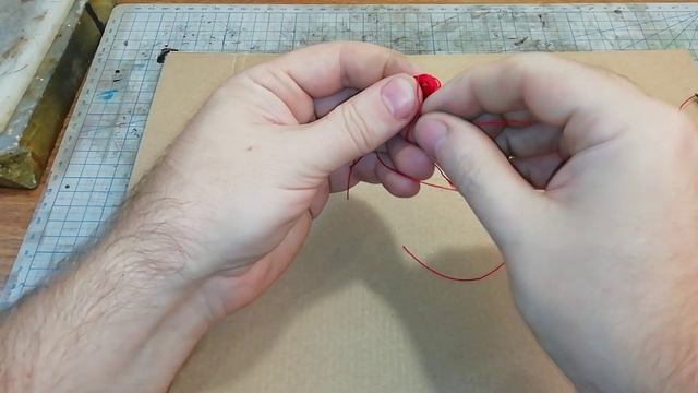Кисточка для четок. Урок по изготовлению кисточки из ниток.
