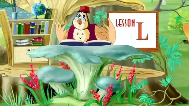 Английский алфавит тётушки Совы. Буква L