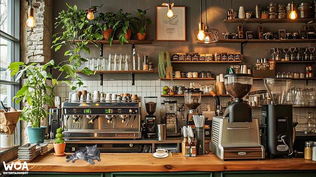 Relaxing Cafe Jazz 2024 ☕ фоновая джаз музыка для кафе ☕ Джаз и босса-нова для настроения