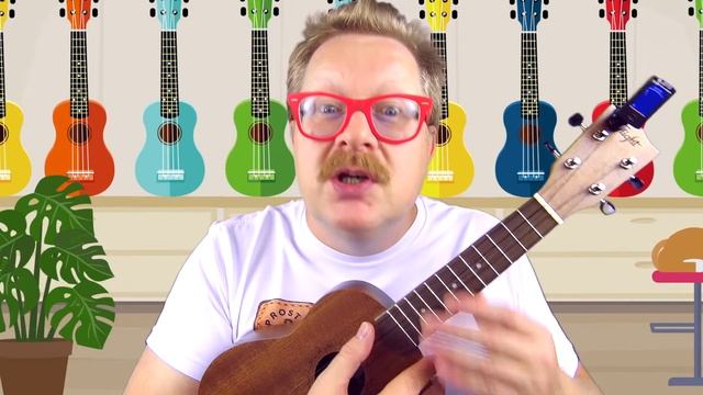 Строй укулеле | Урок игры на укулеле для детей | Детские песни на укулеле | Музыкальные инструменты