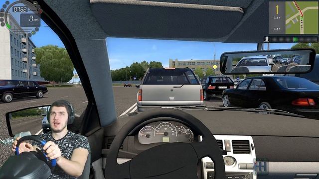 CITY CAR DRIVING НОВАЯ ВЕРСИЯ - РАБОТА ТАКСИСТОМ в CITY CAR DRIVING