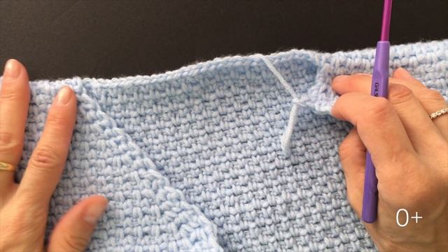 Вязание оригинального жилета крючком 2 часть/Crochet a vest - part 2