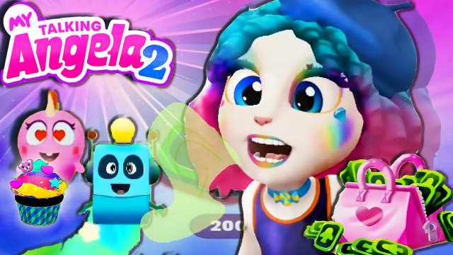 МОЯ ГОВОРЯЩАЯ АНДЖЕЛА 2 НОВАЯ ИГРА от создателей МОЙ ГОВОРЯЩИЙ ТОМ И ДРУЗЬЯ