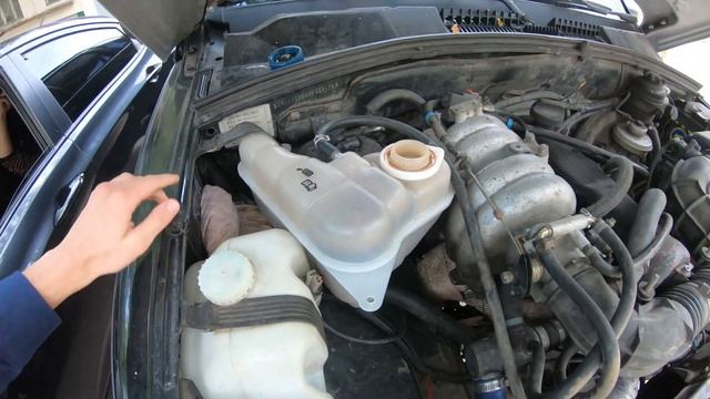 Герметик Hi-Gear H9041 при прогоревшей прокладке ГБЦ