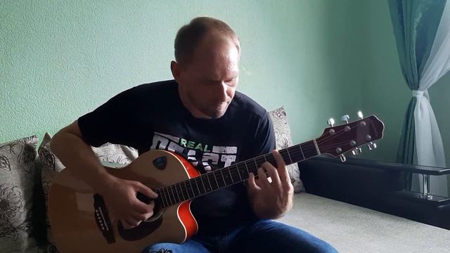 Там нет меня - Севара, на гитаре / Фингерстайл Гитара / Табы + ноты