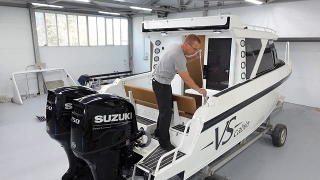 Новый кабинник Красноярской Судоверфи VScabin