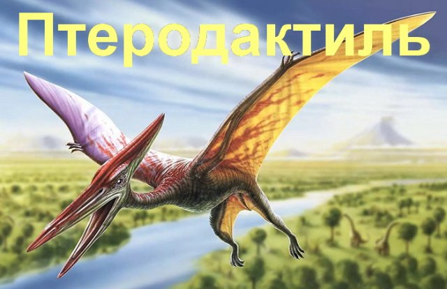 Птеродактиль - летающий ящер эпохи динозавров