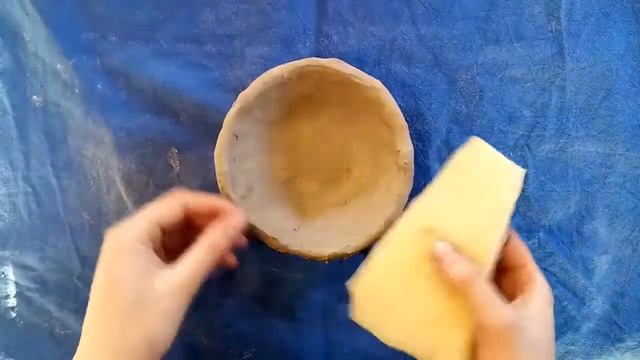 Лепим миску из глины своими руками!