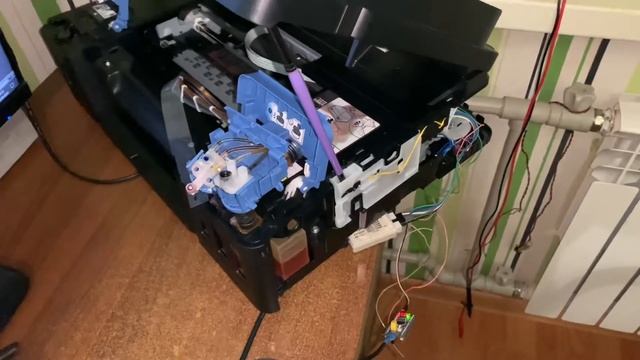 Такого вы ещё не видели! | Canon pixma G3400/G1400/G2400 печать картриджем pg510