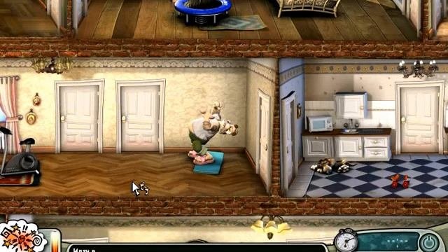 Прохождение игры Как Достать Соседа #10(Утренняя Гимнастика)