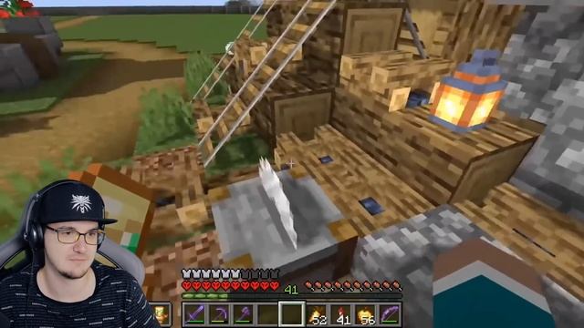 МАЙНКРАФТ ►  Построил Лучшую ДЕРЕВНЮ с ЖИТЕЛЯМИ в Minecraft Хардкоре ! ( Некич, NEKICH ) | Реакция