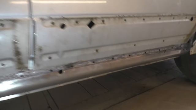 12.Замена порогов и рем. арок Ford Escape