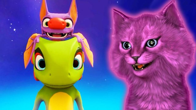 ОЧЕНЬ ВЕСЕЛАЯ ИГРА С ГОВОРЯЩИМ КОТЕНКОМ АБИ ► YOOKA-LAYLEE НА РУССКОМ ◄ #2 игра для детей #107