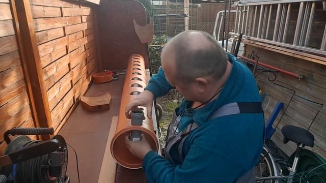 Грядка для клубники из трубы