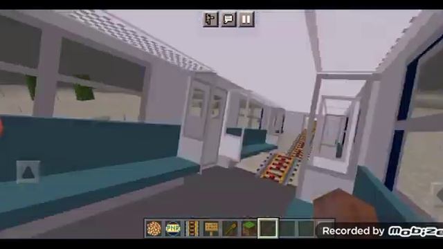 Мод НА ПОЕЗД в Майнкрафт!