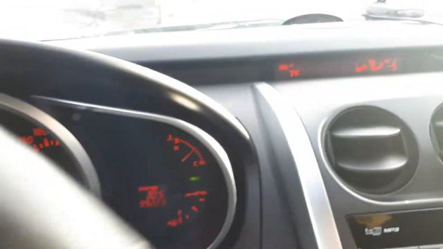 Мазда СХ7 расход по трассе.