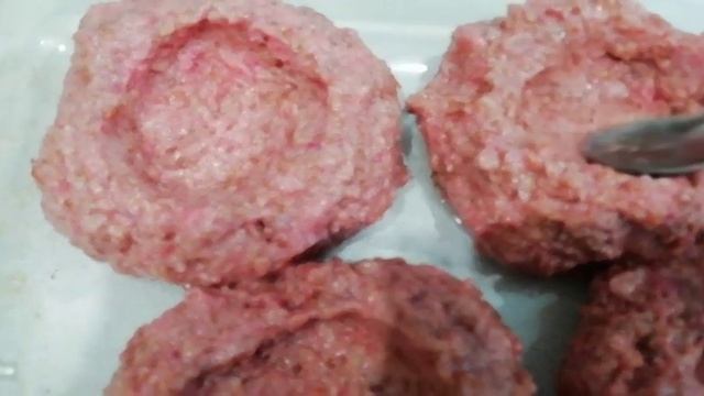 ПП рецепт. Гнёзда с овощами из фарша индейки