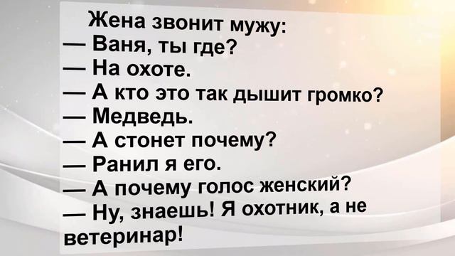 Сборник анекдотов: Ваня, ты где?
#Анекдоты