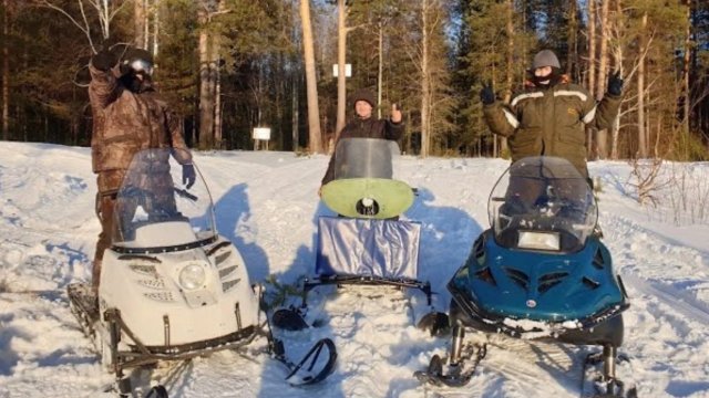 Буран и Тайга и Лидер.