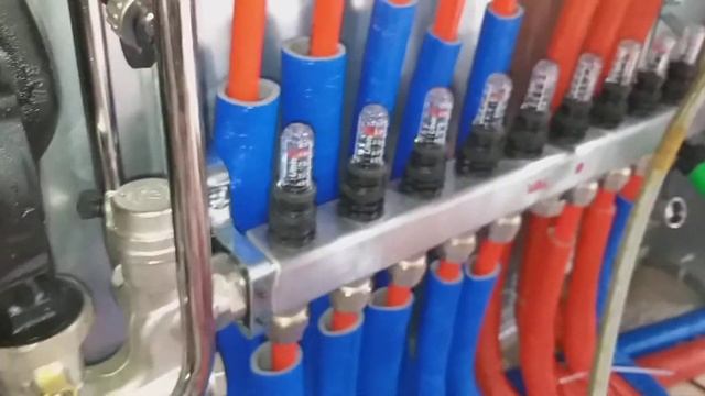 теплый водяной пол как заполнить водой систему