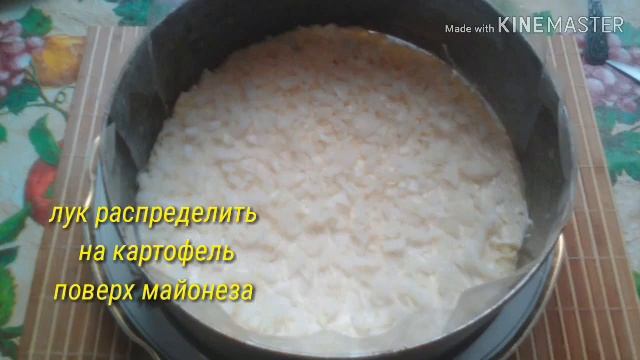 Салат МИМОЗА с плавлеными сырками