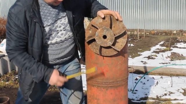 Печка бубафоня из газовых баллонов  для теплицы своими руками..mp4