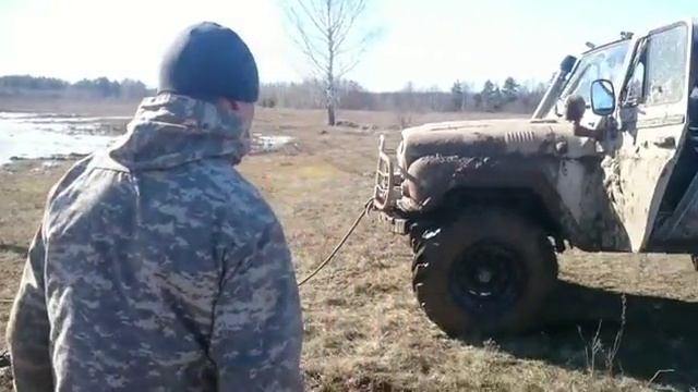 покатушки на уазах или спасение утопшего уаза