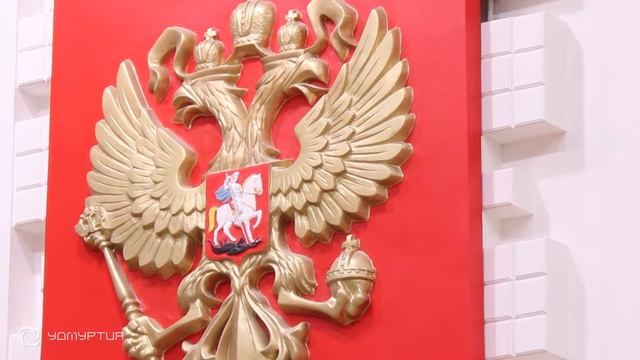 Гимн России и Удмуртии лого баталов