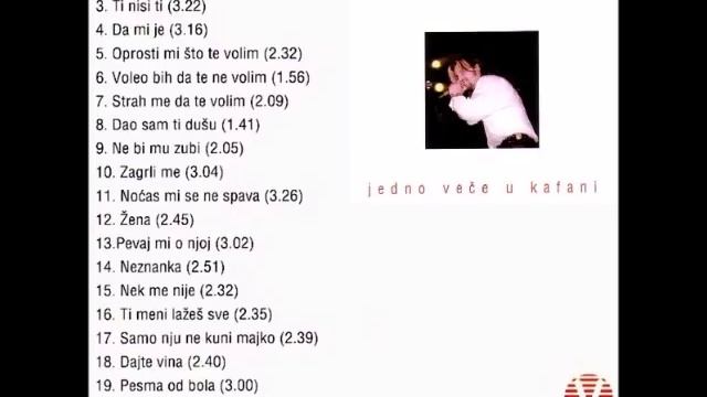 Aca Lukas - Jedno veče u kafani (1998)
