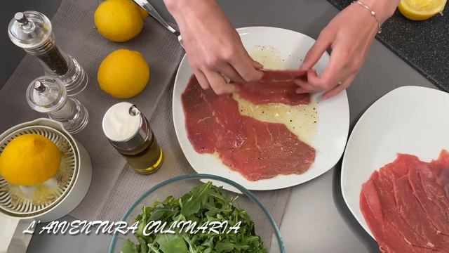 РЕЦЕПТ КАРПАЧЧО ИЗ ГОВЯДИНЫ | КАК ПРИГОТОВИТЬ КАРПАЧЧО КАК У ИТАЛЬЯНЦЕВ | БЫСТРЫЙ РЕЦЕПТ КАРПАЧЧО