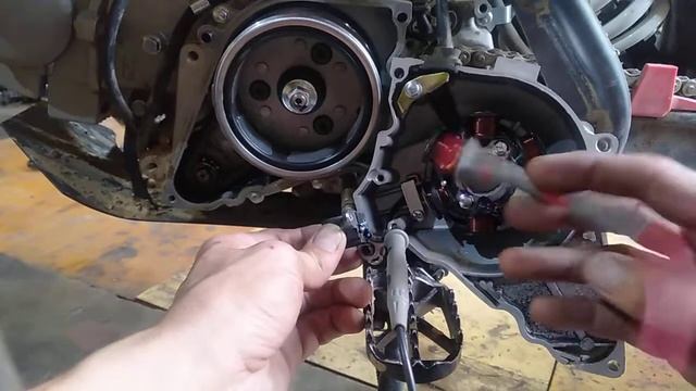 Kayo fly 125 нет искры, иногда есть, пропуски искры.