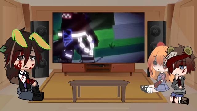 Aftons react to Michael afton | Gacha Club | FNaF