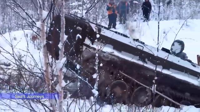 По бездорожью крайнего севера Вездеходы МТЛБ, ГАЗ 71, ВИТЯЗЬ