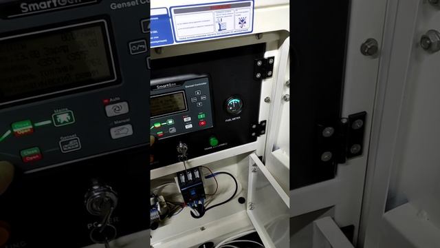 Подключение 3-х фазного дизельного генератора с АВР и контролёром smart gen HGM 6120NC