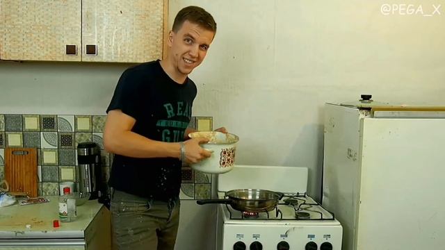 Пега *Кокосовые оладьи* наоборот!