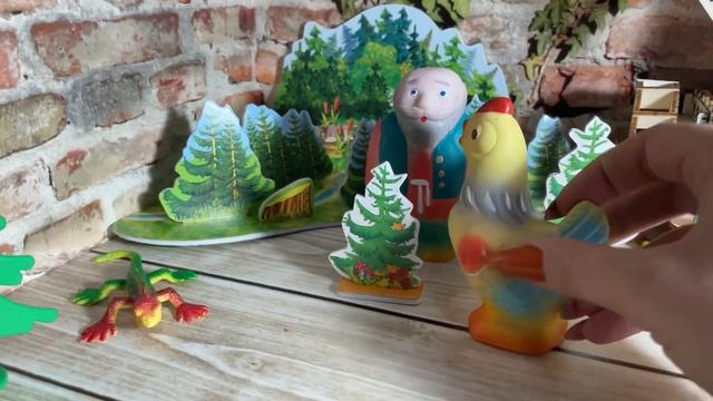 Сказка «Петушок и бобовое зёрнышко»